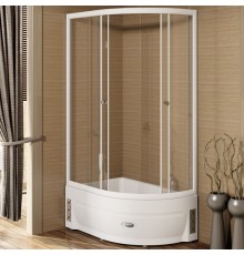 Душевой уголок Radomir 120x80 L с поддоном Белый