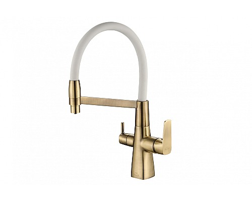 Смеситель для кухни ZORG Steel Hammer SH 818-8 BRONZE