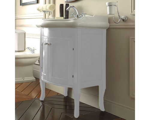 Тумба под раковину Kerasan Retro 735130 69, белый матовый