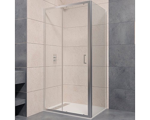 Душевой уголок RGW Passage PA-74 120x100 410874120-11 профиль Хром стекло прозрачное