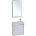 Комплект мебели для ванной Aquanet Nova Lite 50 302531 подвесной Белый глянец