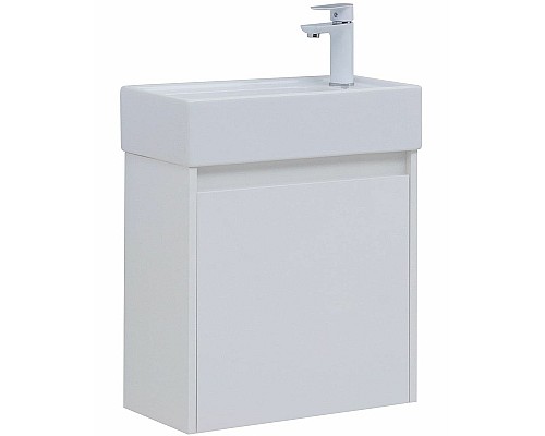 Комплект мебели для ванной Aquanet Nova Lite 50 302531 подвесной Белый глянец