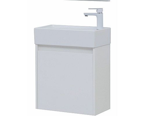 Комплект мебели для ванной Aquanet Nova Lite 50 302531 подвесной Белый глянец