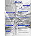 Душевая система Melana Stello F610307-T с термостатом Сатин