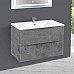 Тумба под раковину Vincea Mia 80 VMC-2MC800BT подвесная Beton