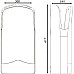 Сушилка для рук Nofer V-Jet 01303.CR Вишневая