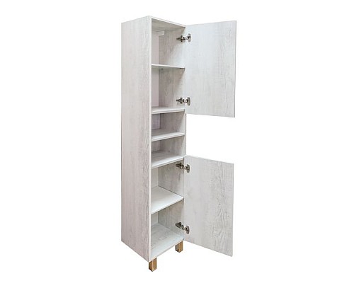 Шкаф пенал Comforty Верона 35-Н 00004142368 подвесной Дуб белый