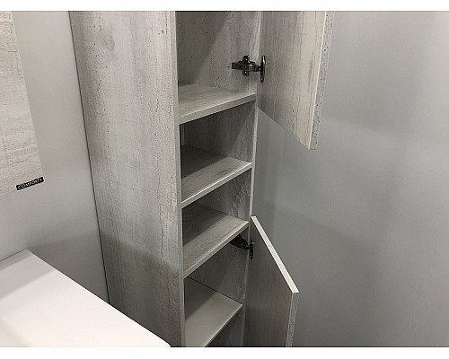 Шкаф пенал Comforty Верона 35-Н 00004142368 подвесной Дуб белый