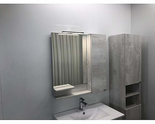 Шкаф пенал Comforty Верона 35-Н 00004142368 подвесной Дуб белый