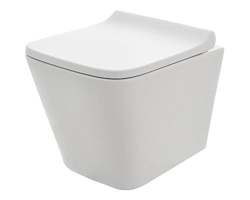 Унитаз AQUAme AQM2004 подвесной Белый глянец с сиденьем Микролифт