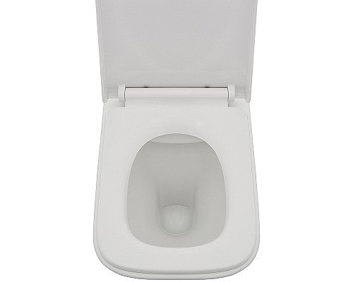 Унитаз AQUAme AQM2004 подвесной Белый глянец с сиденьем Микролифт