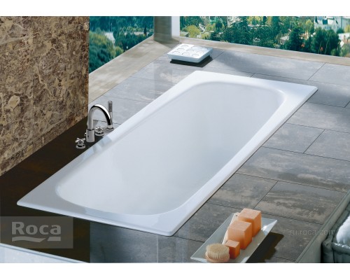 Чугунная ванна Roca Continental 211507001 100x70