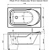 Акриловая ванна Aquanet West 120x70 204050