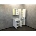 Зеркало со шкафом Comforty Модена М-60 00-00001639 Белое матовое