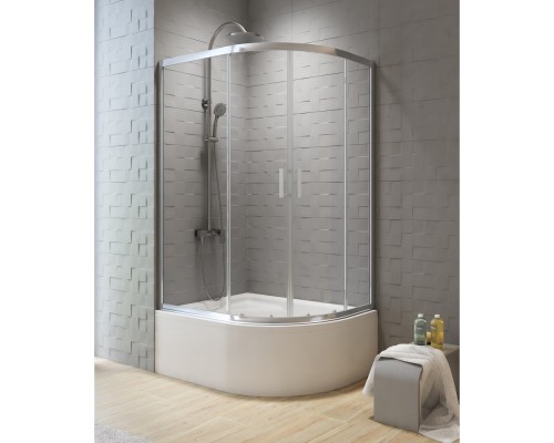 Душевое ограждение NEW TRENDY NEW VARIA 120x85x165 (хром)