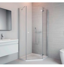 Комплект душевых стенок Essenza New PTJ 90 Walls 900x2000 chrome/transparent/6mm