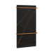 Полотенцесушитель электрический Black&White Moon 43x81 см Золотой