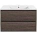 Тумба под раковину Vincea Gio 80 VMC-2G800RO подвесная R.Oak