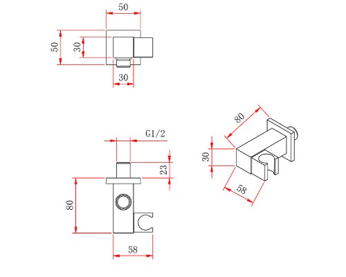 Душевая система Berges Ventas 3S 073005 Хром сильвер