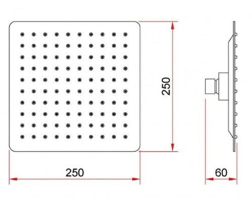 Душевая система Berges Ventas 3S 073005 Хром сильвер