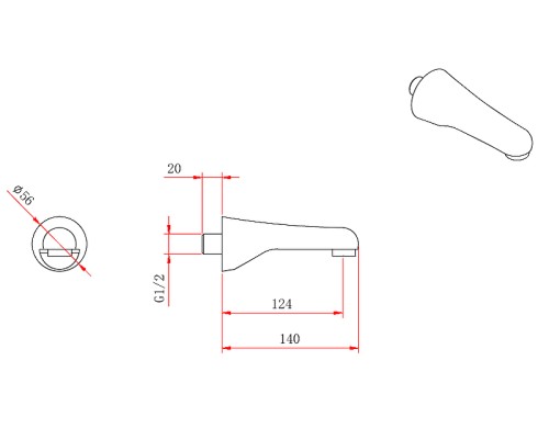 Душевая система Berges Ventas 3S 073005 Хром сильвер