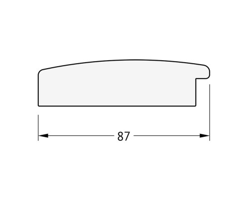 Зеркало Evoform Exclusive 106х76 BY 1201 с фацетом в багетной раме - Травленое золото 87 мм