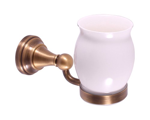 Стакан для зубных щеток Rav Slezak Morava MKA0201SM Бронза