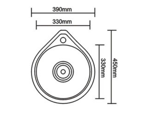 Кухонная мойка Seaman Eco Wien SWT-3945.A Нержавеющая сталь
