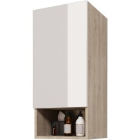 Подвесной шкаф Dreja Perfecto 35 Дуб эврика Белый