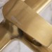 Смеситель для ванны WasserKRAFT Aisch Золото матовое