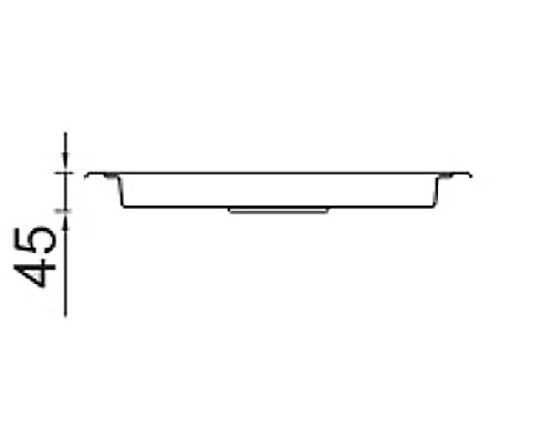 Кухонная мойка Seaman Eco Wien SWT-450B.A Нержавеющая сталь