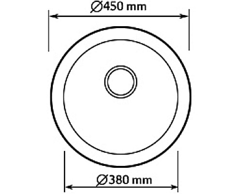 Кухонная мойка Seaman Eco Wien SWT-450B.A Нержавеющая сталь