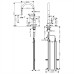 Смеситель для кухни Hansgrohe Talis M54 Черный матовый