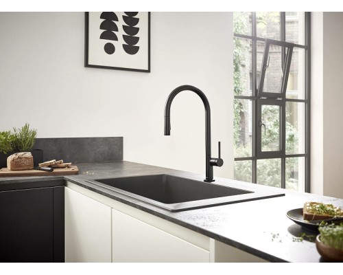 Смеситель для кухни Hansgrohe Talis M54 Черный матовый