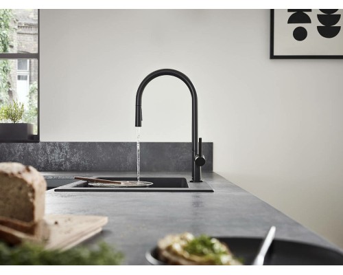 Смеситель для кухни Hansgrohe Talis M54 Черный матовый