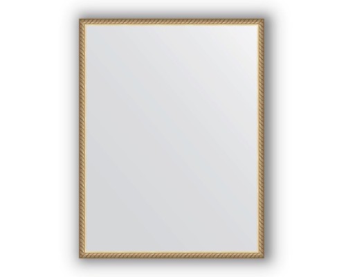 Зеркало Evoform Definite 88х68 Витая латунь