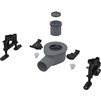 Сифон для душевого лотка AlcaPlast APZ-S9 с комплектом регулируемых ног