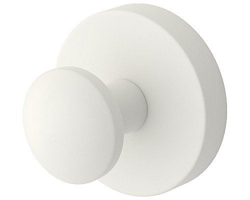 Крючок белый матовый Сунержа Сфера 30-3006-0000 Крючок белый матовый Сунержа Сфера 30-3006-0000