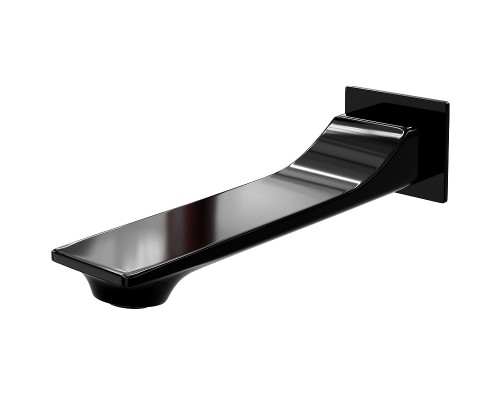 Излив для смесителя WasserKRAFT Glan A175 Черный глянец