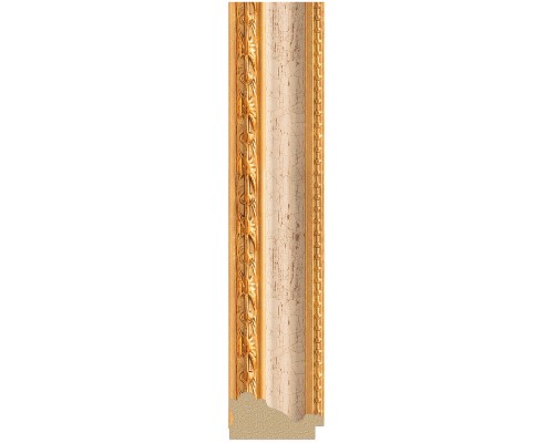 Зеркало Evoform Definite 135х75 BY 3301 в багетной раме - Версаль кракелюр 64 мм