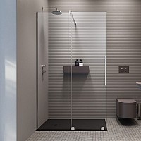 Стенка Furo Walk-in 494x200 прозрачное 8 мм 2/2 10110494-01-01