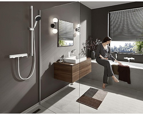 Смеситель для ванны Hansgrohe Vivenis 75420700 Белый матовый