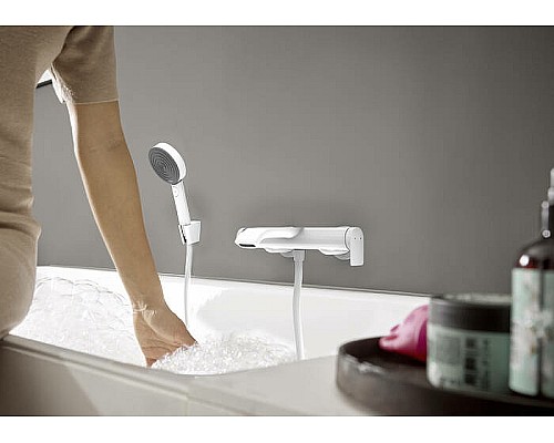 Смеситель для ванны Hansgrohe Vivenis 75420700 Белый матовый