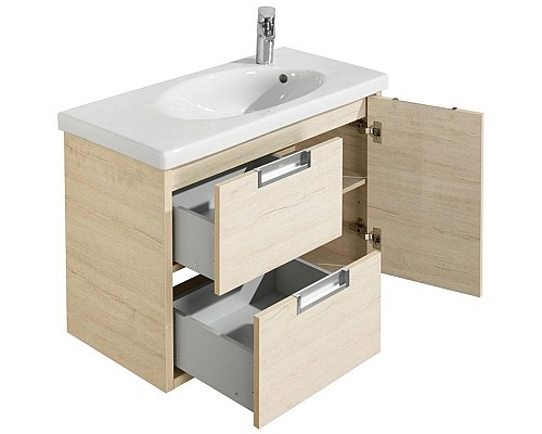 Тумба под раковину Roca Etna 80 857301445 подвесная Дуб верона