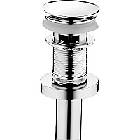 Донный клапан Haiba HB65-2 click-clack Хром