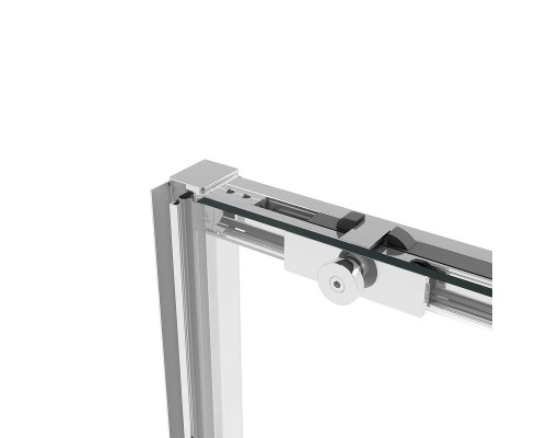 Душевая дверь Vincea Slim Soft 140 VDS-1SS140CL профиль Хром стекло прозрачное