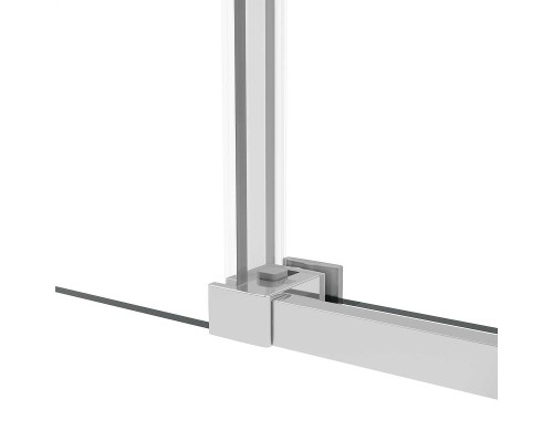 Душевая дверь Vincea Slim Soft 140 VDS-1SS140CL профиль Хром стекло прозрачное