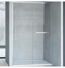 Душевая дверь Vincea Slim Soft 140 VDS-1SS140CL профиль Хром стекло прозрачное