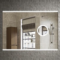 Зеркало Armadi Art Vallessi 80x70 542/2 с увеличением и подсветкой