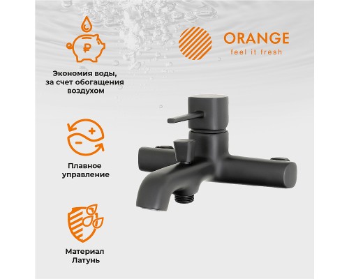 Комплект смесителей Orange Karl Черный матовый